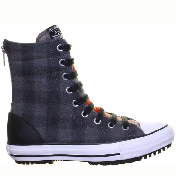 Brand New! Chuck Taylor Woolrich Hi Top Shoe - Picture 3 of 7